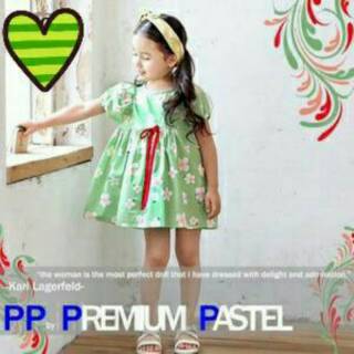  BAJU  PREMIUM  PASTEL  DRESS ANAK  GAUN ANAK  BAJU  ANAK  