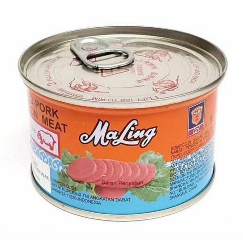 

MaLing Kaleng kecil NonHalal (Canned Pork Luncheon Meat 170gram)