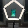 V8 - SEGILIMA LED / 5 LAMPU Foldable Selfie Make Up Ring Light 14in
