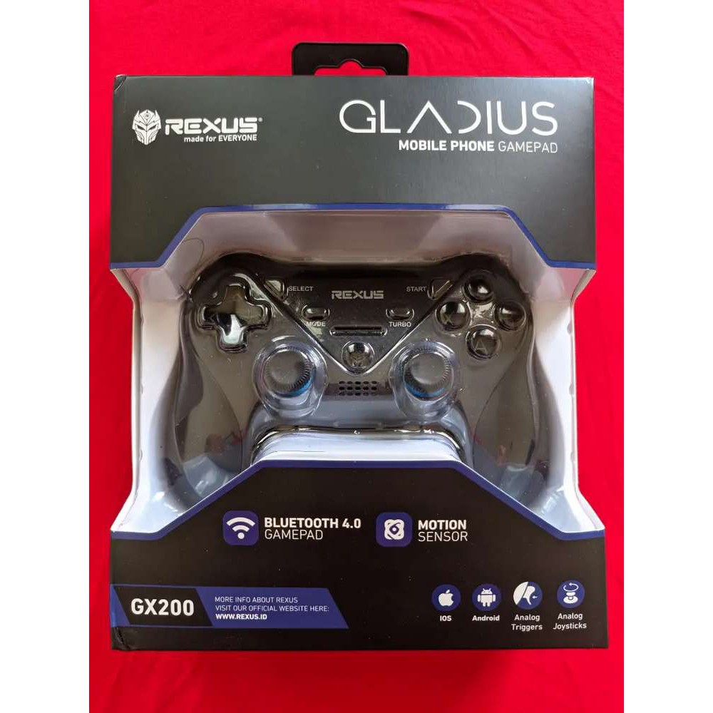 Gamepad Rexus Gladius GX200 Bluetooth - Stick/Joystick Rexus GX200 Wirelles
