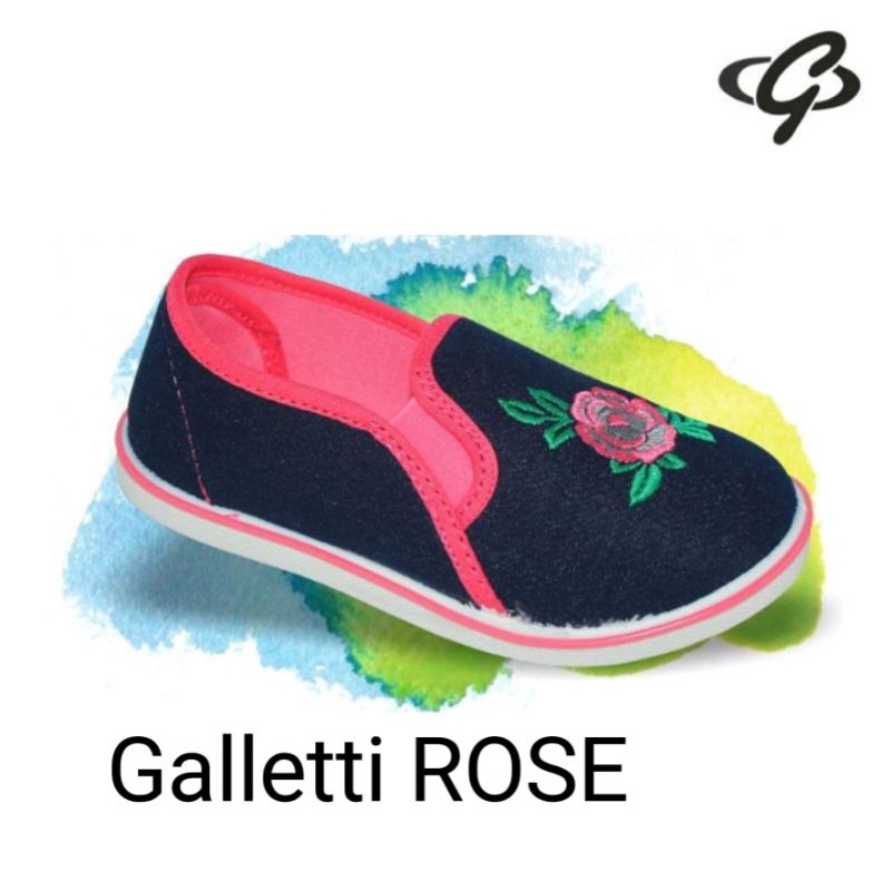 GALLETTI BEAUTY - SEPATU ANAK PEREMPUAN MODEL BEAUTY/ROSE CEK GALLETTI MODEL TERBARU SEPATU CANTIK FLATSHOES UNTUK SEKOLAH