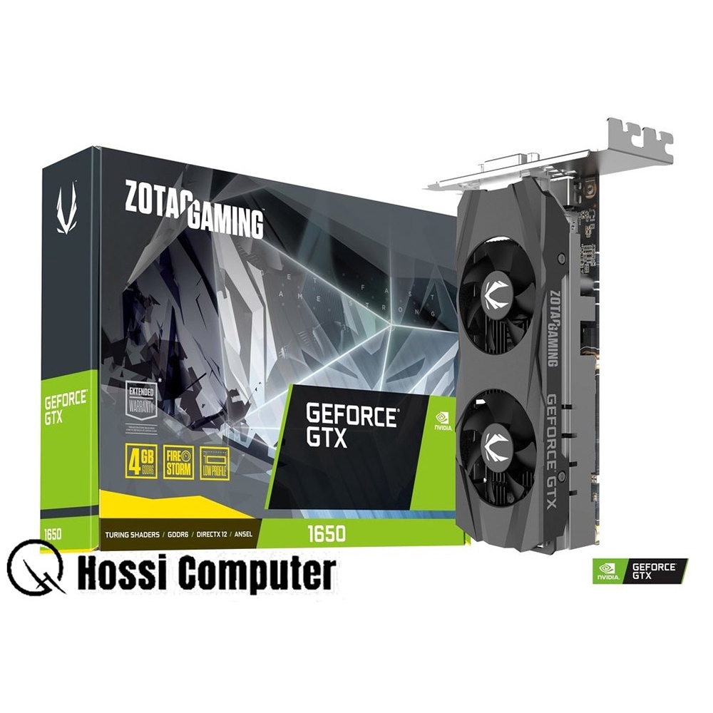 VGA ZOTAC GeForce GTX 1650 4GB GDDR6 Twin Fan
