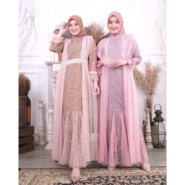 Sale!! Gamis Rheka Sparkling Original PB Butik