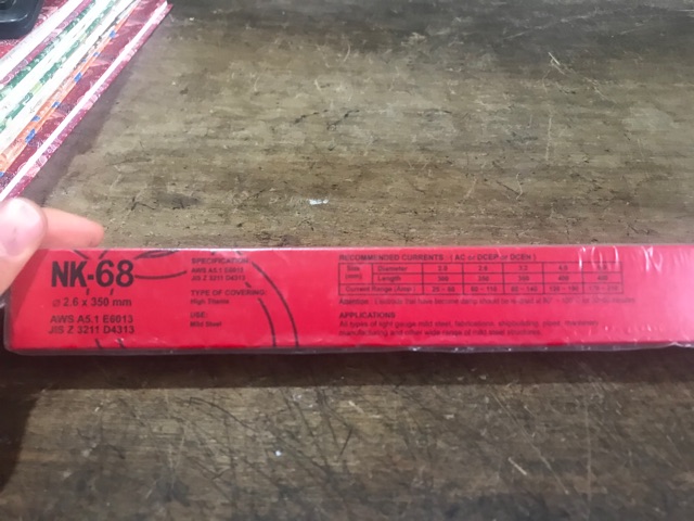 KAWAT LAS NK 68 (2.6 x 350 mm) 1 KG