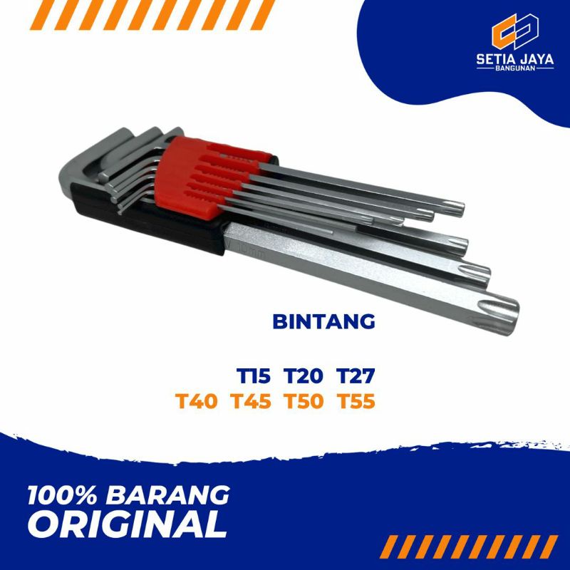 Kunci L Set / Kombinasi / Hex Key Soligen BO2