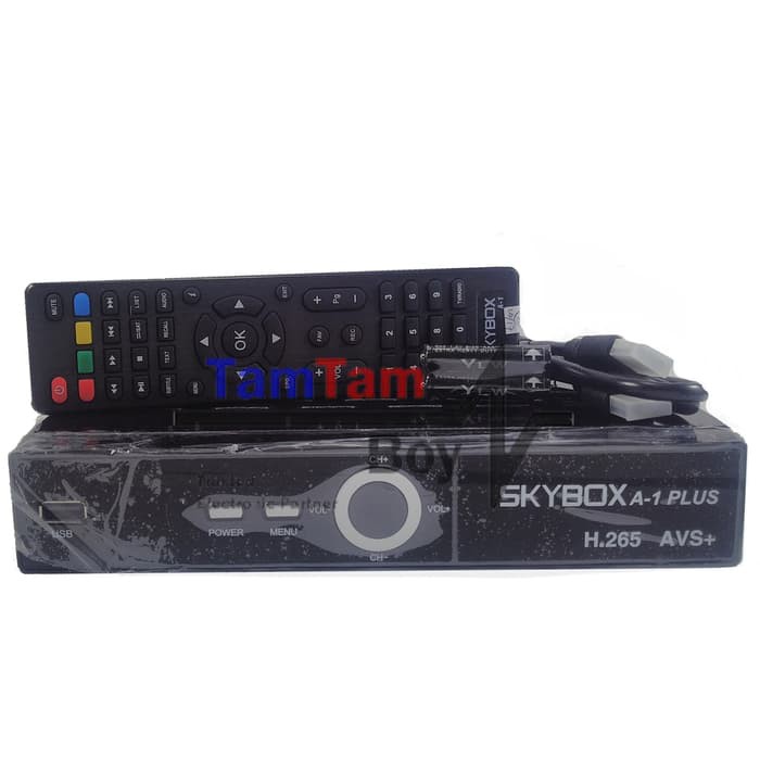 Promo Receiver Parabola Skybox A1 Plus HEVC H.265 Tandberg Power Vu Bisskey Elegan
