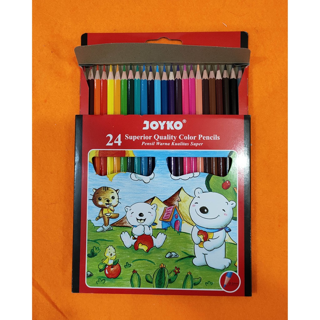 

PENSIL WARNA / KELIR KAYU JOYKO PANJANG 24 W