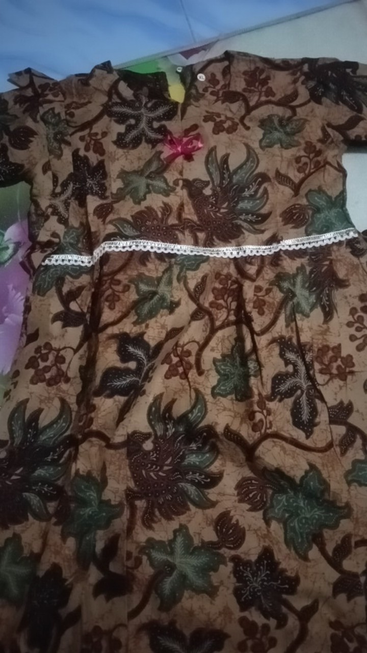 Gamis Batik Anak 4-10th