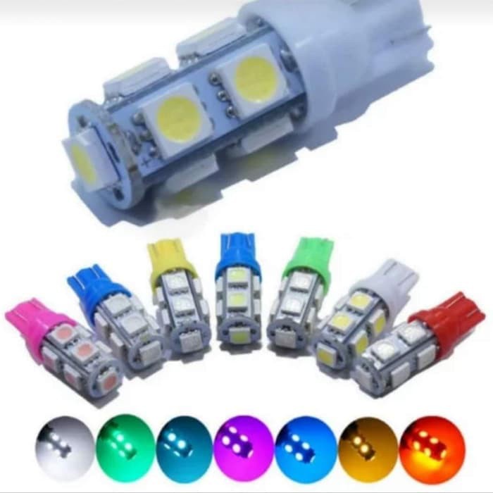 SEN COLOK 10 MATA LED T10 JAGUNG SEIN TANCAP BOLAM SENJA NMAX PCX BEAT motor