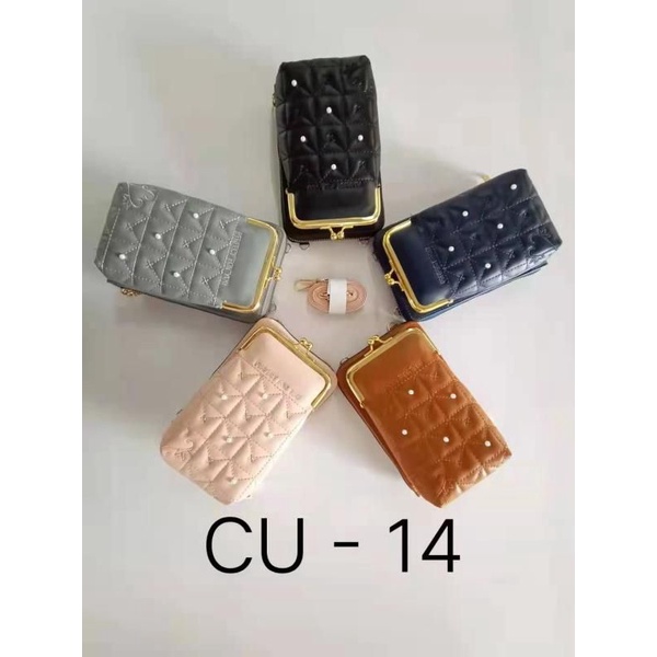 PROMO!!! IMPORT SLEMPANG DOMPET HP / DOMPET BEHEL/DOMPET KARTU DAN KOIN SIZE 19X11CM