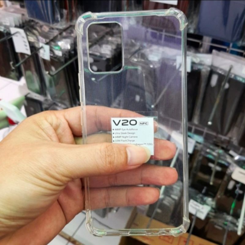 Vivo V20 V20se soft case silikon silicone anti crack shock