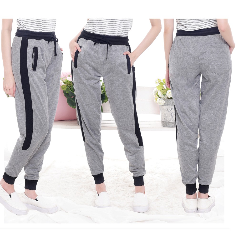 RAFara Celana Panjang Murah Joger Wanita Korean Style BABY RAFara Celana Panjang Murah Joger Wanita Korean Style BABY