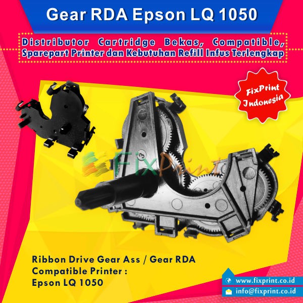 Gear RDA Epson LQ1050 LQ-1050 LQ 1050, Ribbon Drive Gear Ass Printer Epson LQ1050