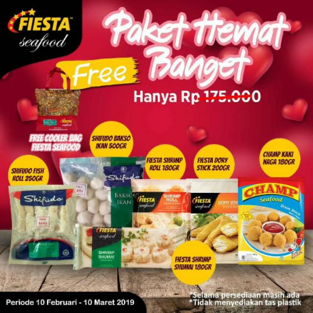 Paket fiesta seafood