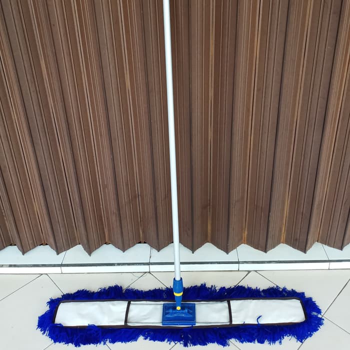 Lobby duster set 100 cm ( tongkat + frame duster + kain dust mop)