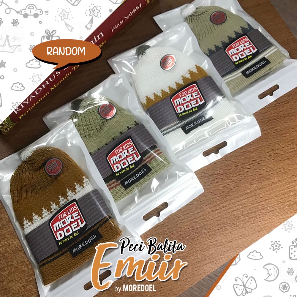 Peci Bayi Peci Anak Balita Emiir By Moredoel Lucu dan Elegant