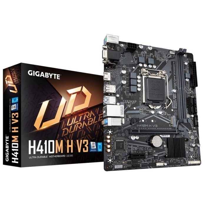 Motherboard Gigabyte H410M H V3 (LGA1200, H410, DDR4, USB3.2, SATA3)