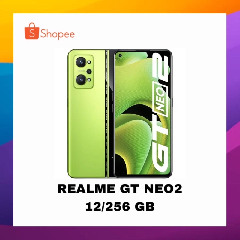 Realme GT Neo2 12/256 GB New Garansi No Repack