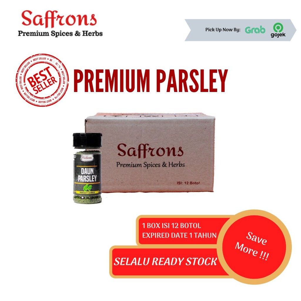 

SAFFRONS - KEMASAN BOX - Daun Parsley / Parsley Leaves Premium Quality