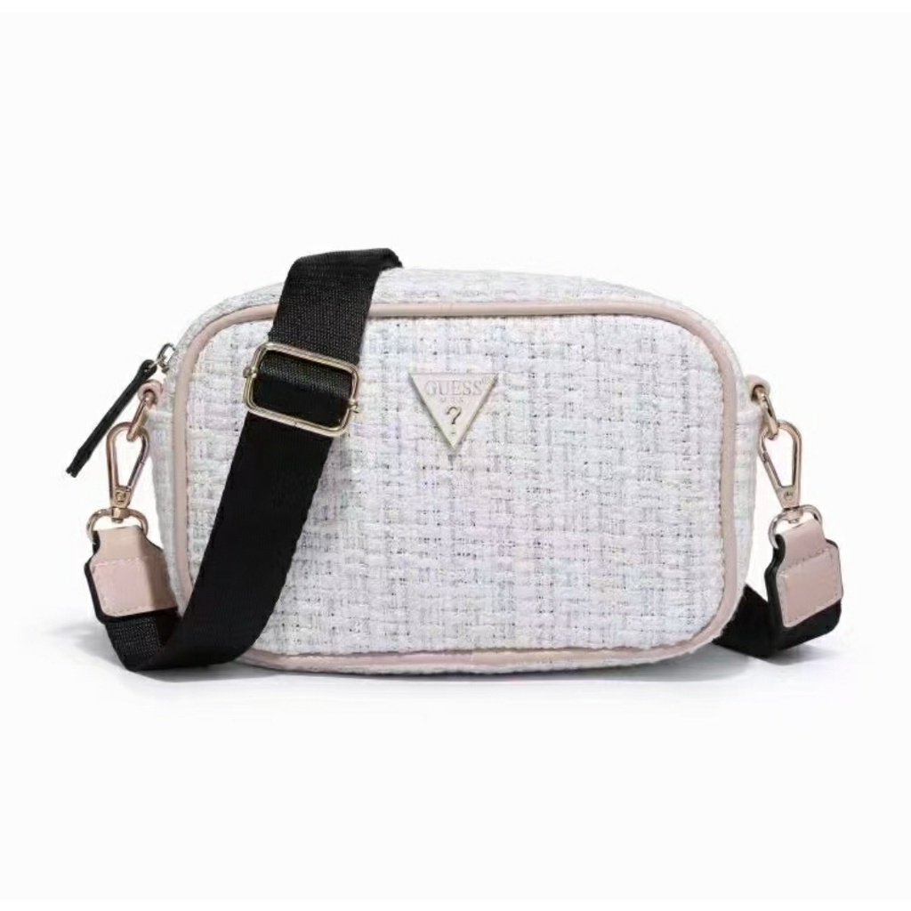 [IMPORTTMURAH] TAS SELEMPANG WANITA GUE5SS GS/SLING BAG CAMERA RAJUT MINI CROSSBODY FASHION IMPORT PREMIUM #166999