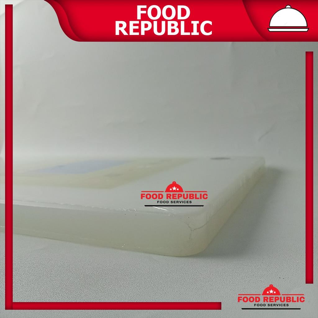 TALENAN PLASTIK TEBAL BESAR 44,5 CM X 30 CM /CUTTING BOARD 100% PP 2CM