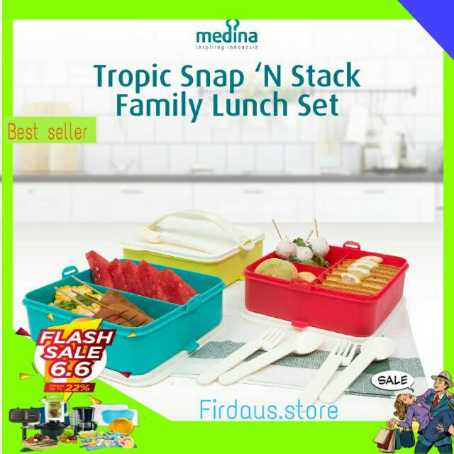 LUNCH BOX SET KOTAK MAKAN PLASTIK MURAH LEBIH GEDE WADAH BEKAL MAKANAN Pria/wanits