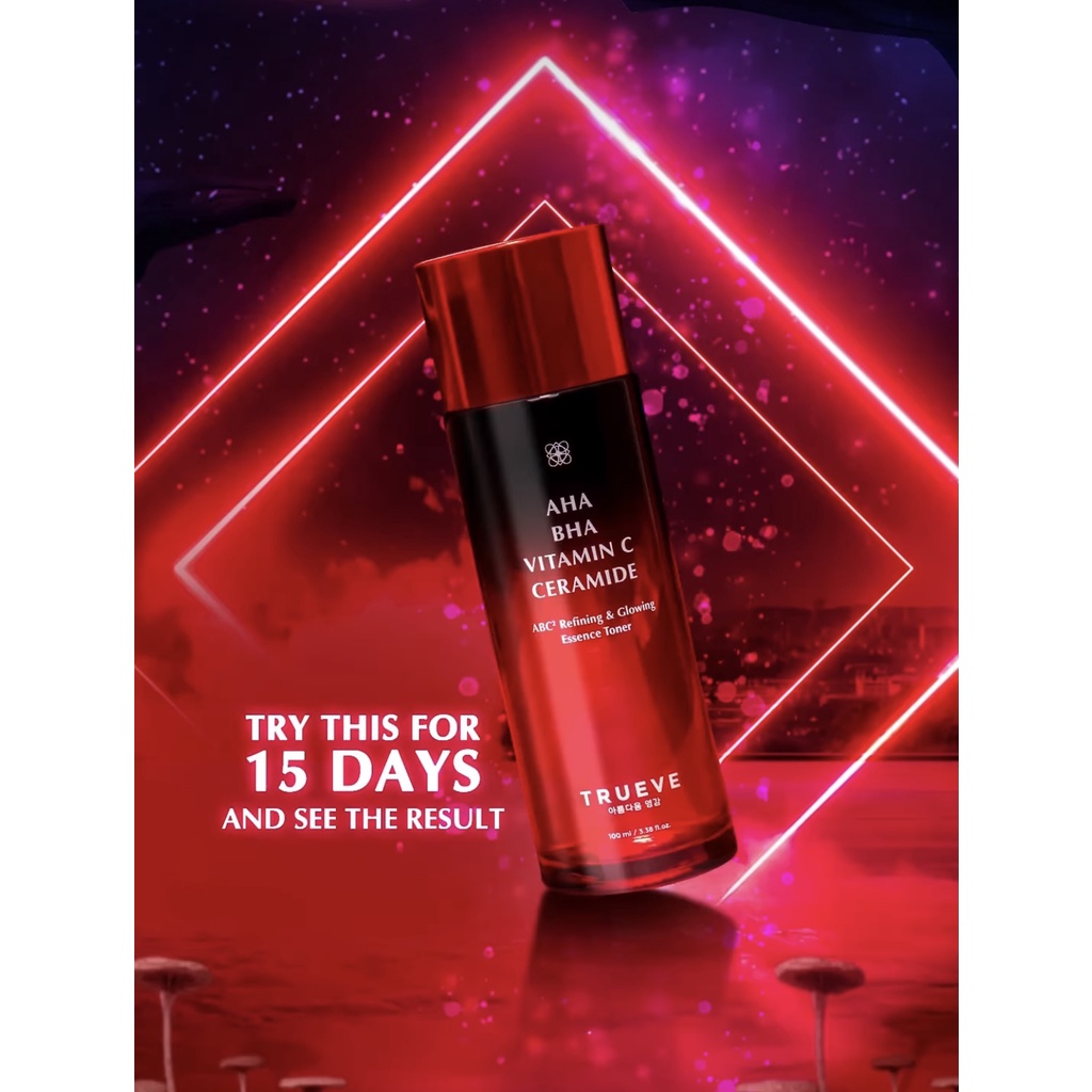 TRUEVE ABC2 Refining &amp; Glowing Essence Toner