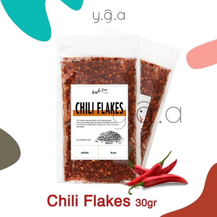 

Chili Flakes / Chili Powder / Bubuk Cabe 30gr