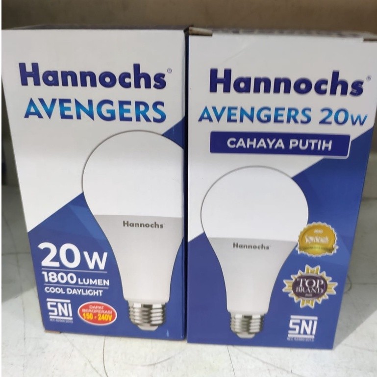 Lampu Led Hannochs Avengers 20 Watt Cahaya Putih