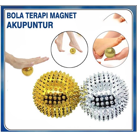 Bola Duri Magnet Bola Terapi Tangan Bantu Pemulihan Stroke - random