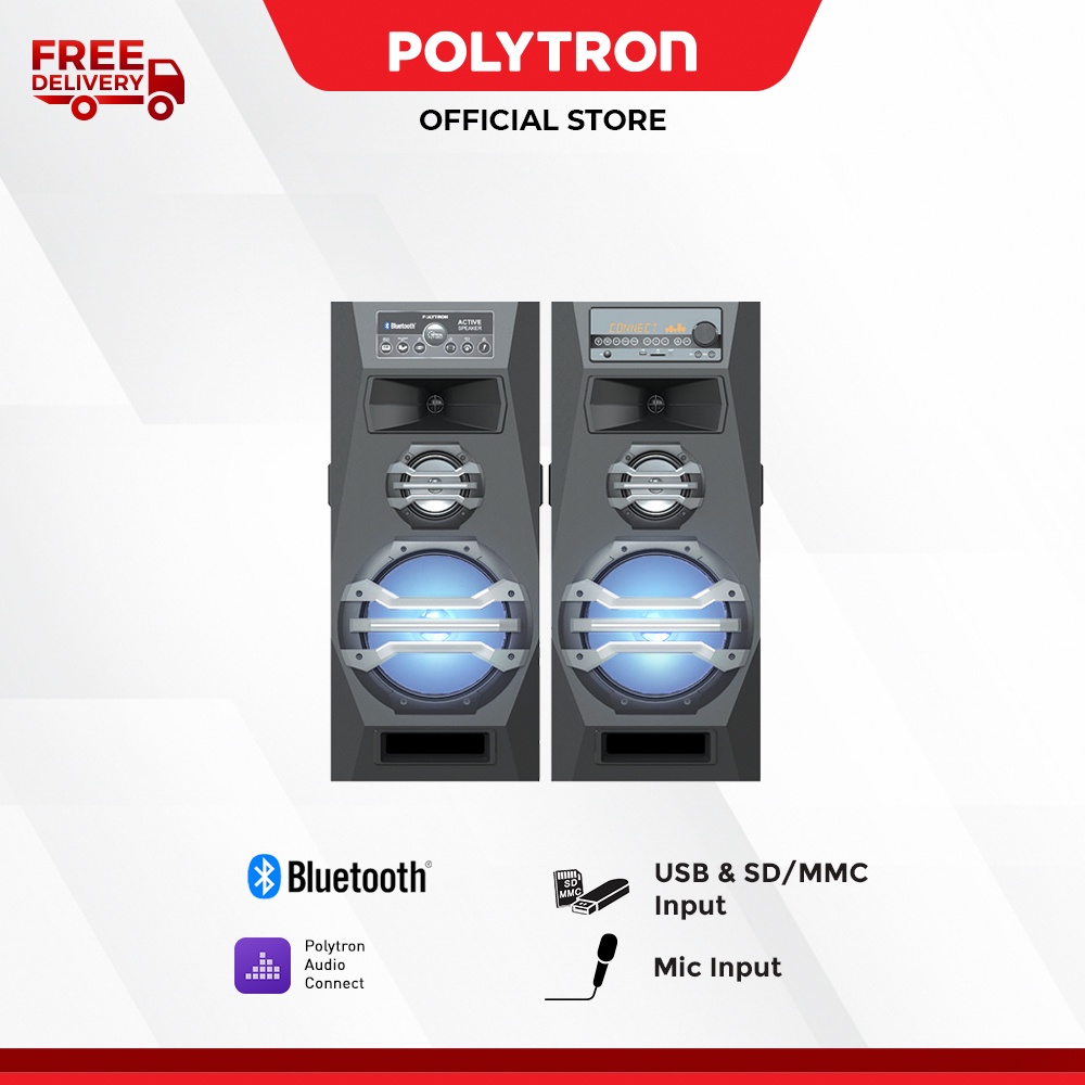 POLYTRON Active Speaker PAS 2A15 /-FMB