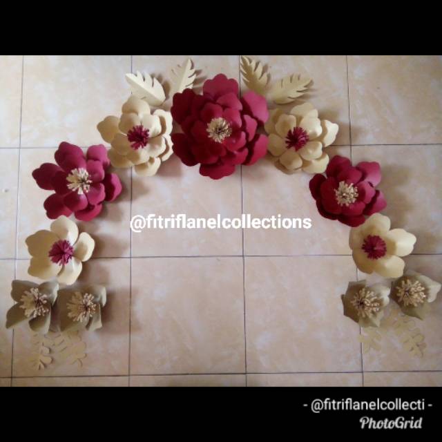 

Paper flower / paper wedding / paper dekor