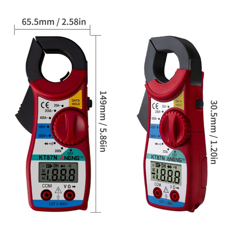 Zzz Multimeter Digital Dengan Layar LCD