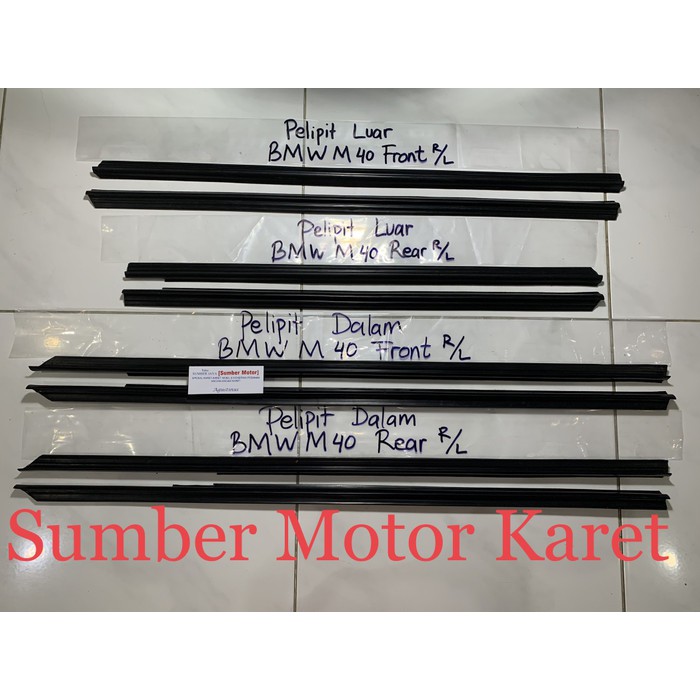 Karet Pelipit BMW E30/BMW M40 Luar Dalam