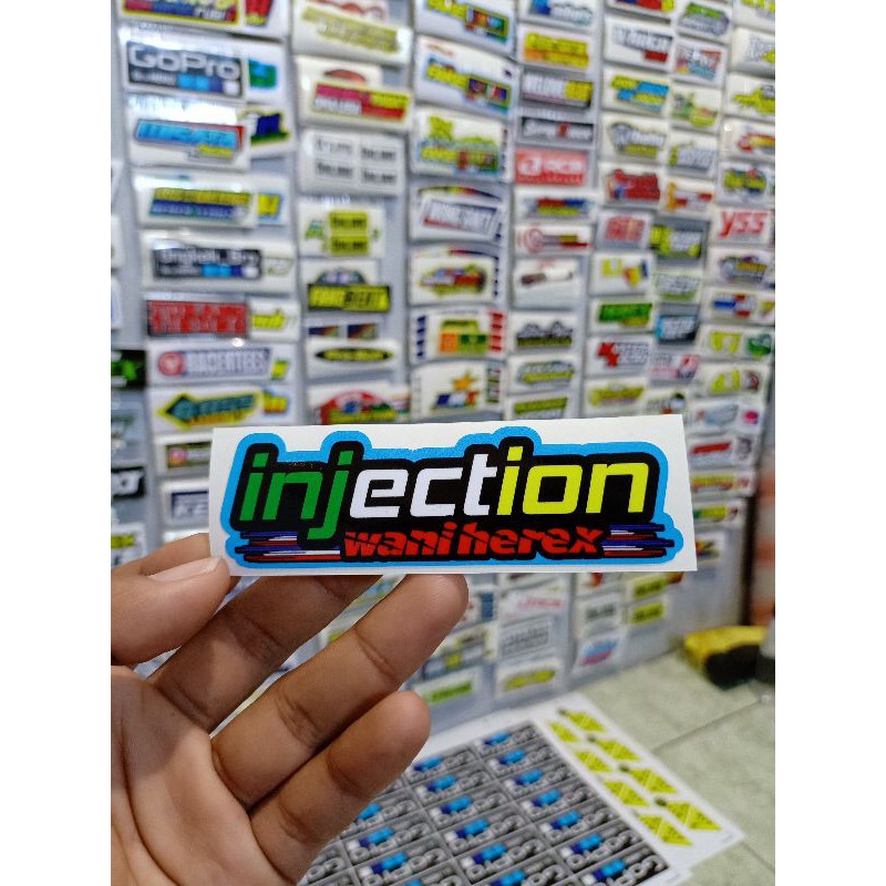 Sticker printing Injection Wani Herex