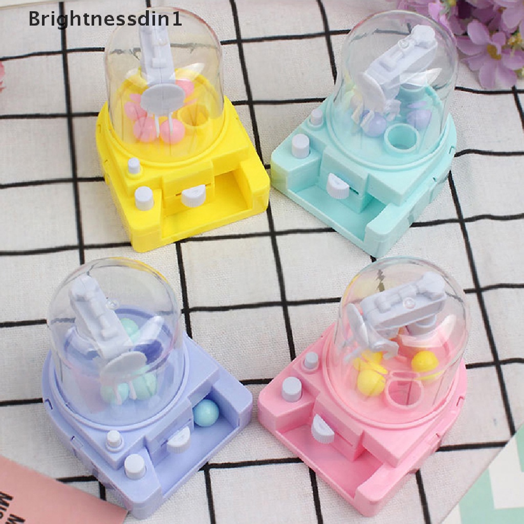 (Brightnessdin1) Mainan Mesin Dispenser Permen / Koin Mini Untuk Anak