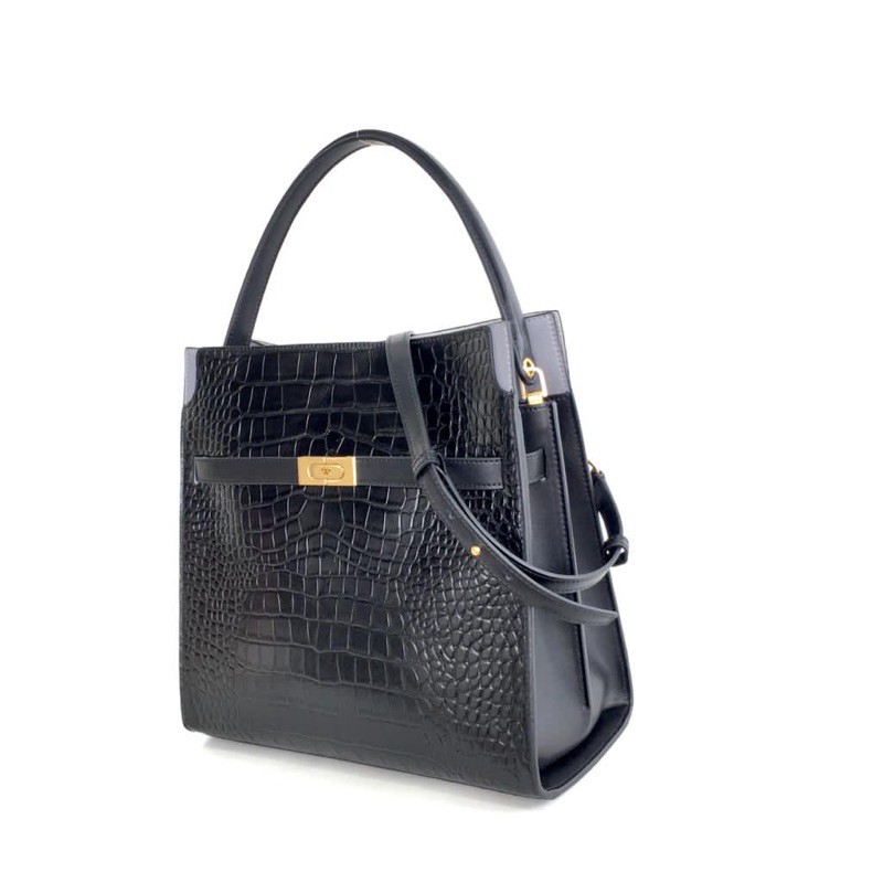 TB Lee Radziwill Croc Embossed Double Big