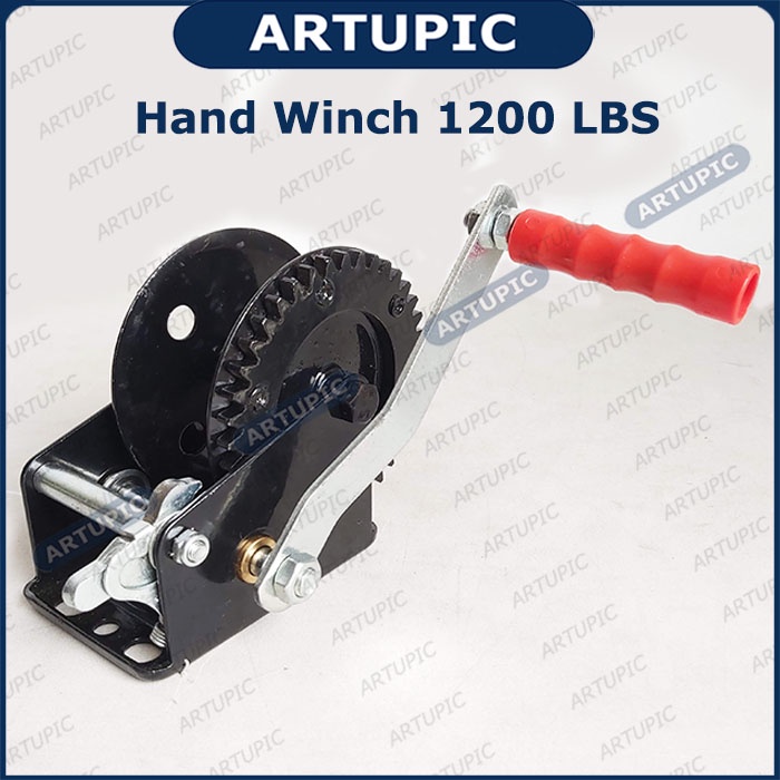 Hand Winch 1200 LBS Handwinch Katrol Kerekan Tangan Pengatur Jalur Nipple Dan Sebagainya