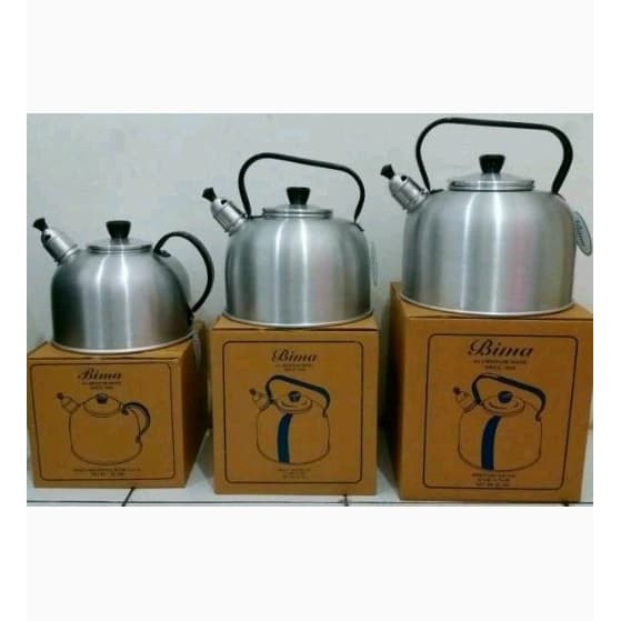 Terlaris Teko Bunyi Alumunium Bima 22 Cm