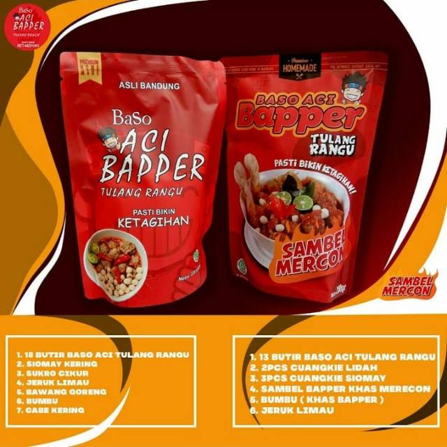 

BaSo ACI BAPPER TULANG RANGU