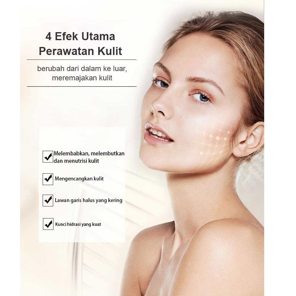 Murah Banget.. Godness serum wajah glowing 24K GOLD Essence Hyaluronic acid /Anti-aging/Moisturizing