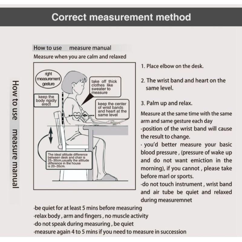 Tensimeter digital lengan atas alat ukur tekanan darah dengan monitor blood pressure alat tensi B869 BW-3205