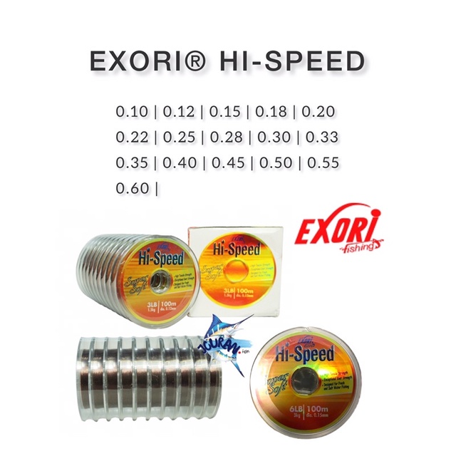 Senar Exori Hi-Speed 100meter