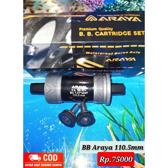 bottom bracket bearing 110mm BB bearing sepeda minion