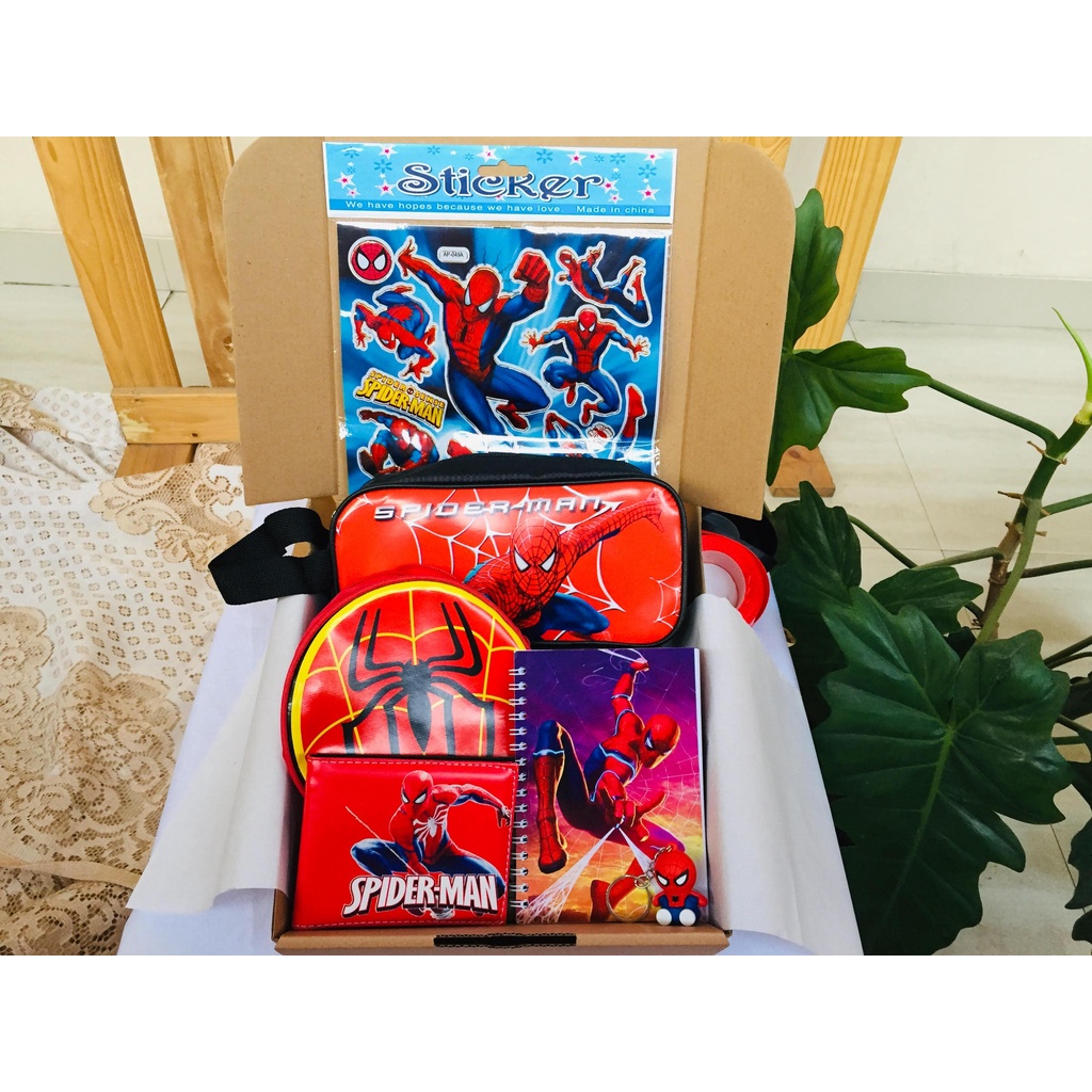 (HADIAHKUU.ID) SPECIAL SPIDERMAN/ KADO ULTAH / KADO ANAK / SOUVENIR SPIDERMAN/ BOX SPIDERMAN/ HADIAH