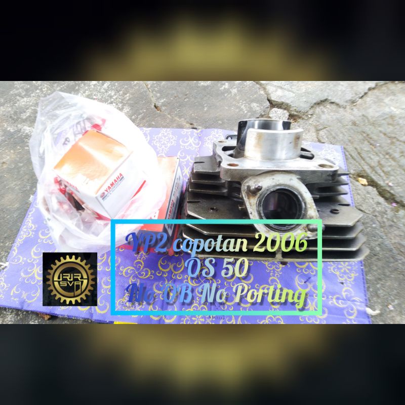 Block Mesin Boring Bureng RX King 2006 YP2 Original Copotan Motor Os 50 belum Shok/No OB belum porti
