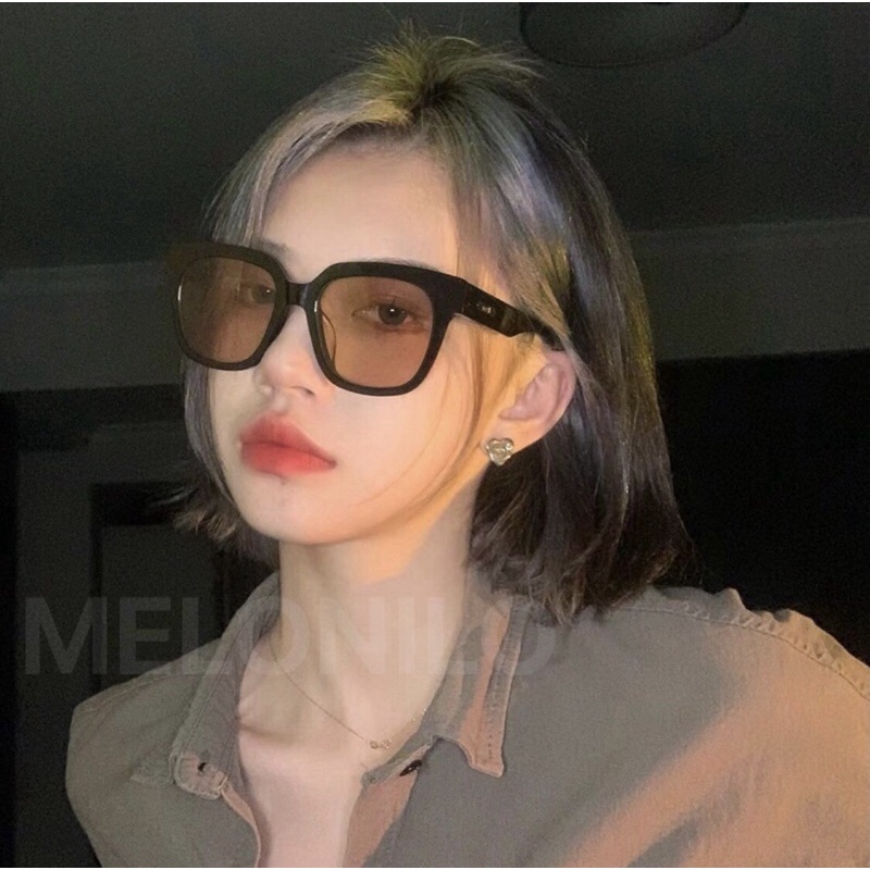 KACAMATA GIVA FRAME KACAMATA COKLAT AKSESORIS FASHION TRENDY WANITA OOTD LENSA NORMAL ANTI UV ANTI M