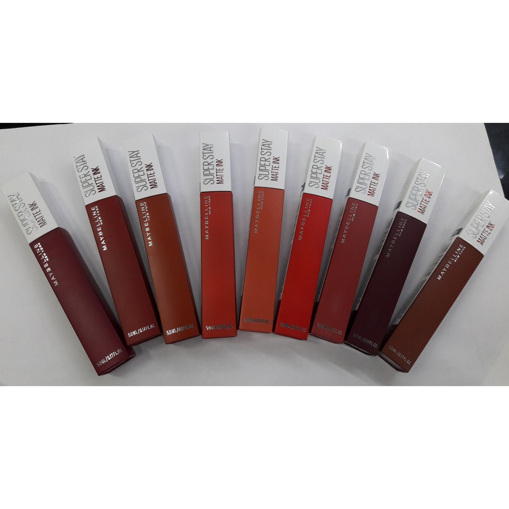 Maybelline Superstay Matte Ink New Shades