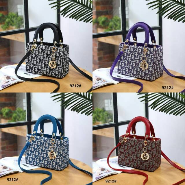 DIOR Canvas Oblique Lady Bag