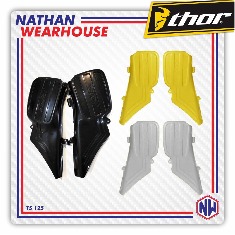 Cover Tutup Pelindung Sayap Body Belakang Trail TS 125 Thor